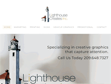 Tablet Screenshot of lighthousecreates.com